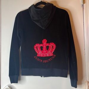 Velvet Juicy Couture Zip Up Sweater